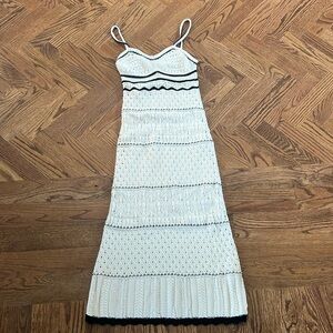 Knitted maxi dress